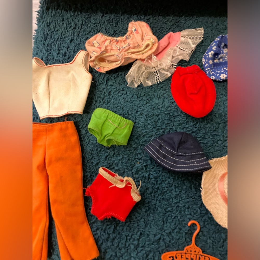 Skipper and skooter Mattel doll carrying case vintage 1963 - Picture 11 of 16